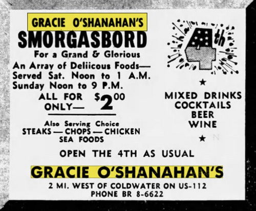 Grace OShanahans - Jul 02 1959 Article